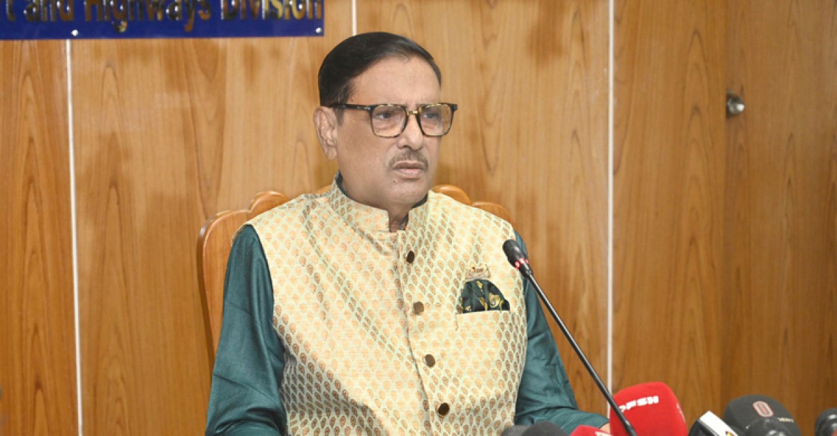 সরকারের সময় নির্ধারণ করে দেওয়ার ফখরুল কে- প্রশ্ন ওবায়দুল কাদেরের